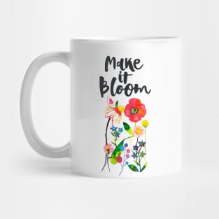 Happy Spring Flowers Mug